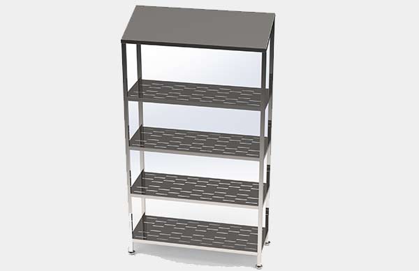 قفسه بندی پرفوریت استیل برای نگهداری داروها؛ بررسی استانداردها و کاربردها